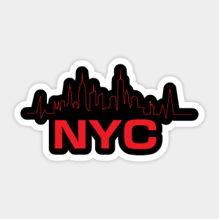 City Beats New York Sticker